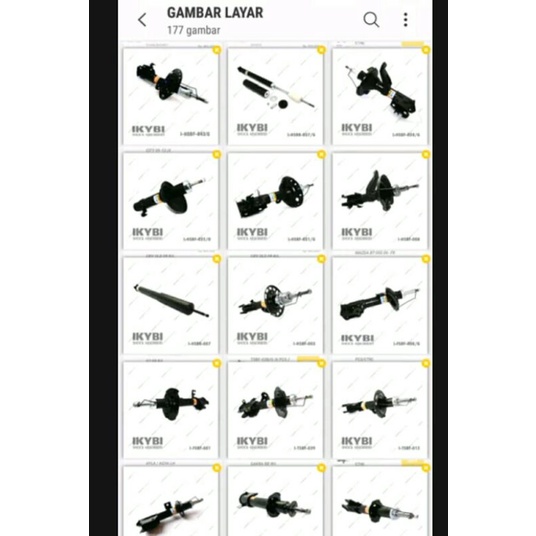 Shockbreaker sokbeker shockbeker ford fiesta kanan depan bagus ikybi