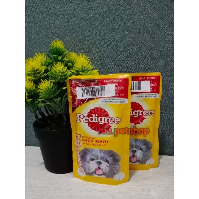 

PEDIGREE BEEF SASET 130gr