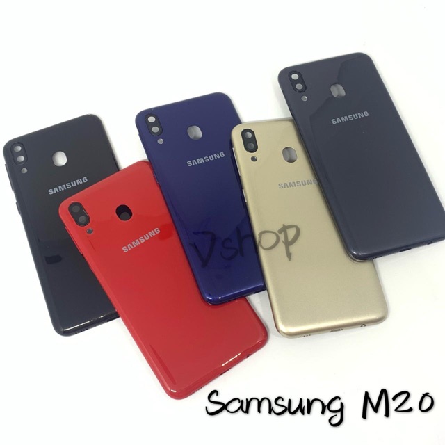 BACKDOOR - BACK CASING - HOUSING FOR SAMSUNG M20 - M205 TUTUPAN BATERAI