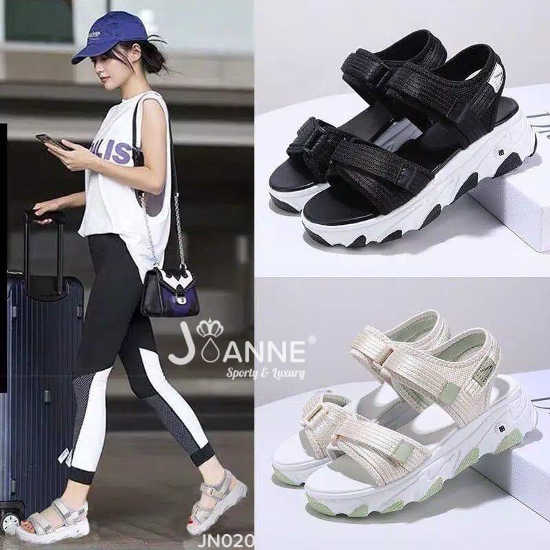 RESTOCK!! [ORIGINAL] JOANNE Wedges Sandals Sepatu wanita #JN020