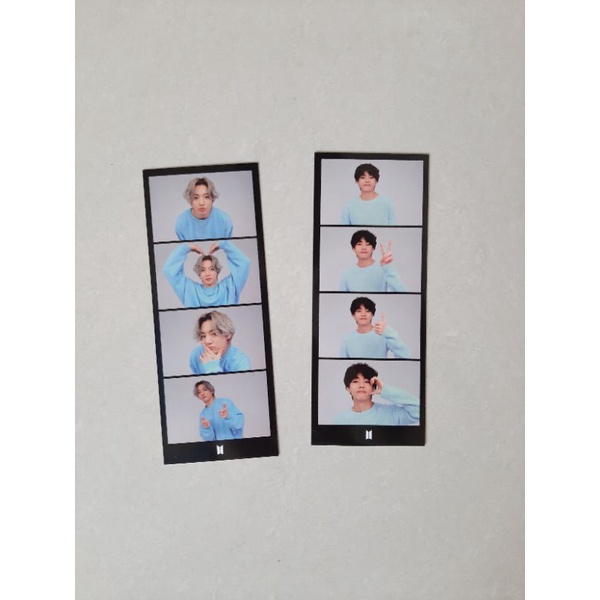 D-8 PHOTOSTRIP FESTA BTS V TAEHYUNG JUNGKOOK