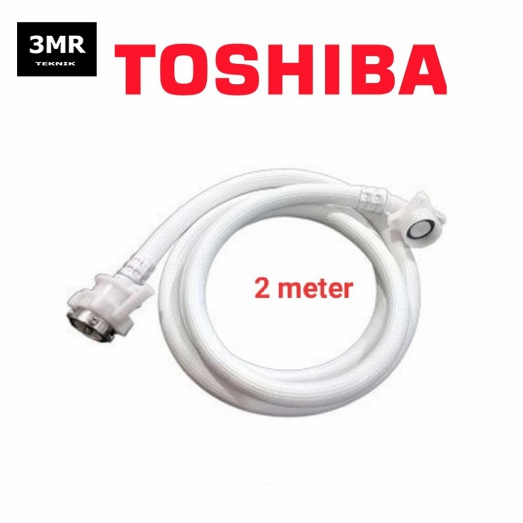 Selang inlet mesin cuci satu pintu toshiba