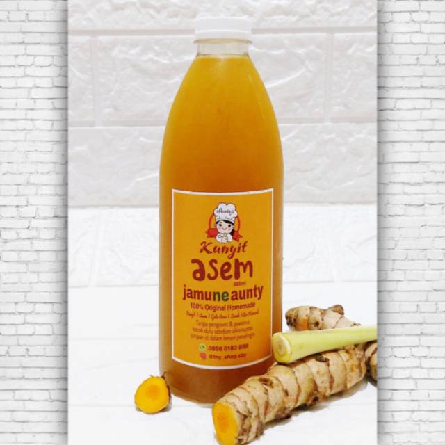 

KUNYIT ASEM 600ml / HERBAL DRINK / JAMU