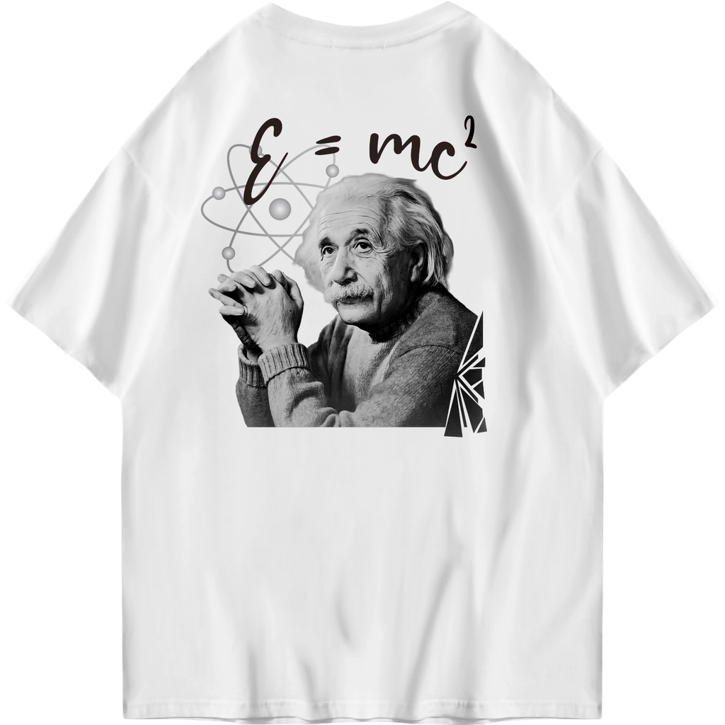 FIRSTLAST Oversized Tshirt Einstein | Oversize Pria &amp; Wanita