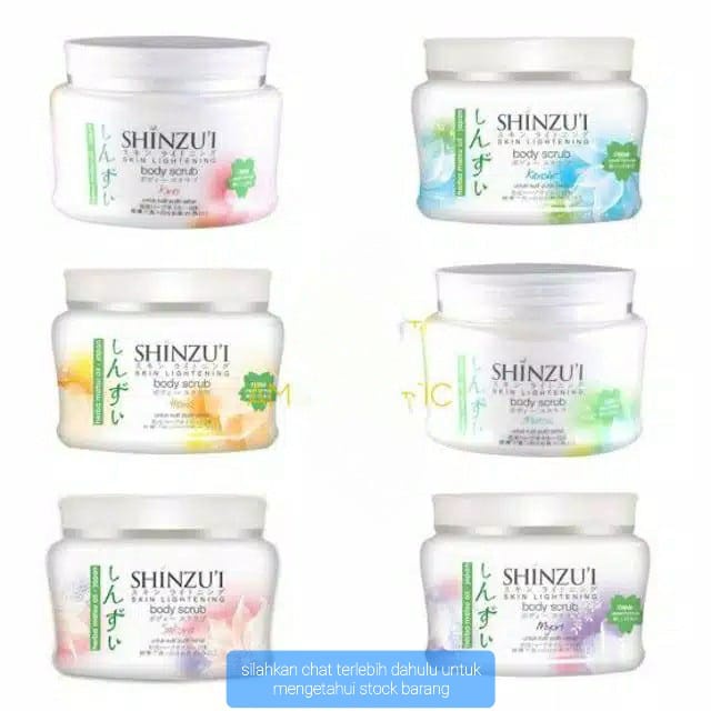 SHINZUI BODY SCRUB 110GR LULUR SHINZUI SKIN LIGHTENING PERAWATAN TUBUH