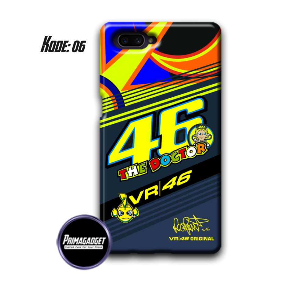 Valentino Rossi Custom Case 3d Full Print For OPPO A3S Realme C1 OPPO A5