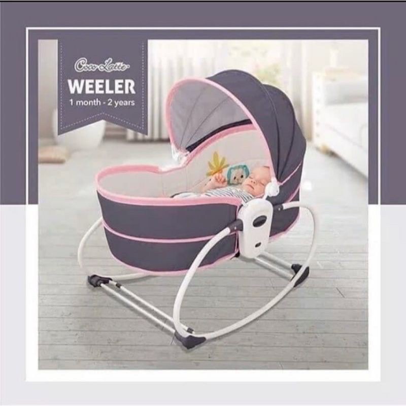 Cocolatte Weeler 5 in 1 Rocker &amp; Bassinet