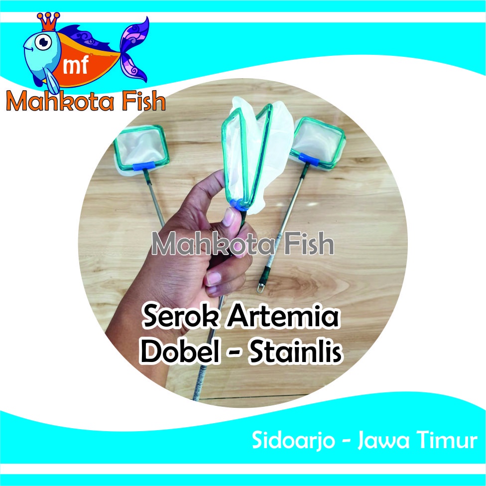 Serok STAINLEES Artemia DOBEL / SEROK STENLIS / Jaring / Seser Atermia | GRATIS PACKING KARDUS