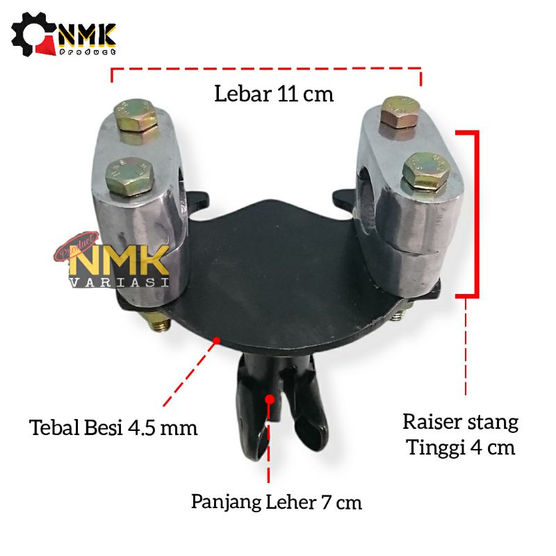 Adaptor Stang Yamaha Motor Trail Bebek Matic Trondol