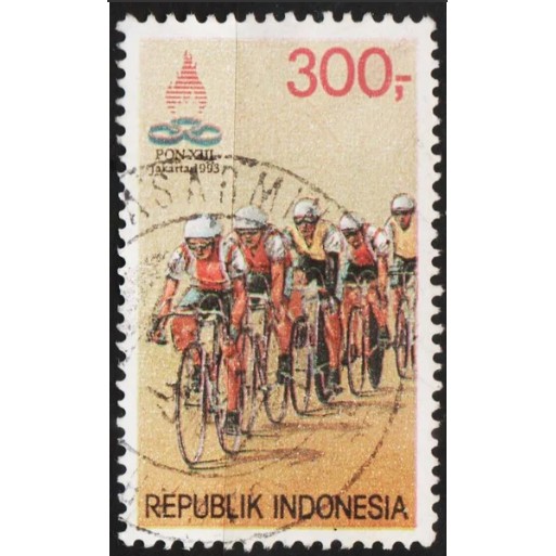 

Perangko Filateli 11198 Indonesia VFU 1v 09.09.1993 PON XIII Jakarta 1993
