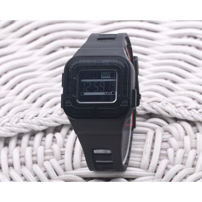 jam tangan DIGITEC 3026  ORIGINAL WANITA BODY KOTAK RUBBER KARET