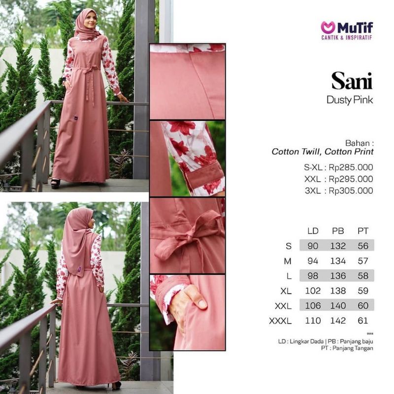 GAMIS MUTIF SANI