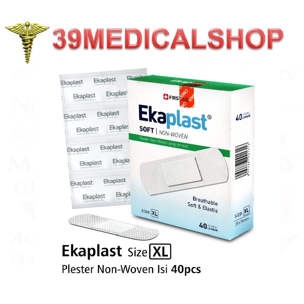 Plester Luka Non Woven Ekaplast Onemed Box Isi 40 Strip