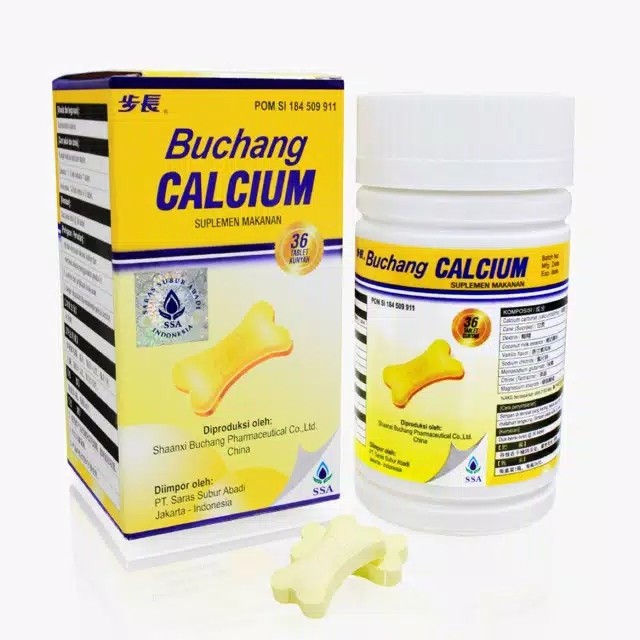 Buchang Calcium - Obat Vitamin / Suplemen Penguat Tulang