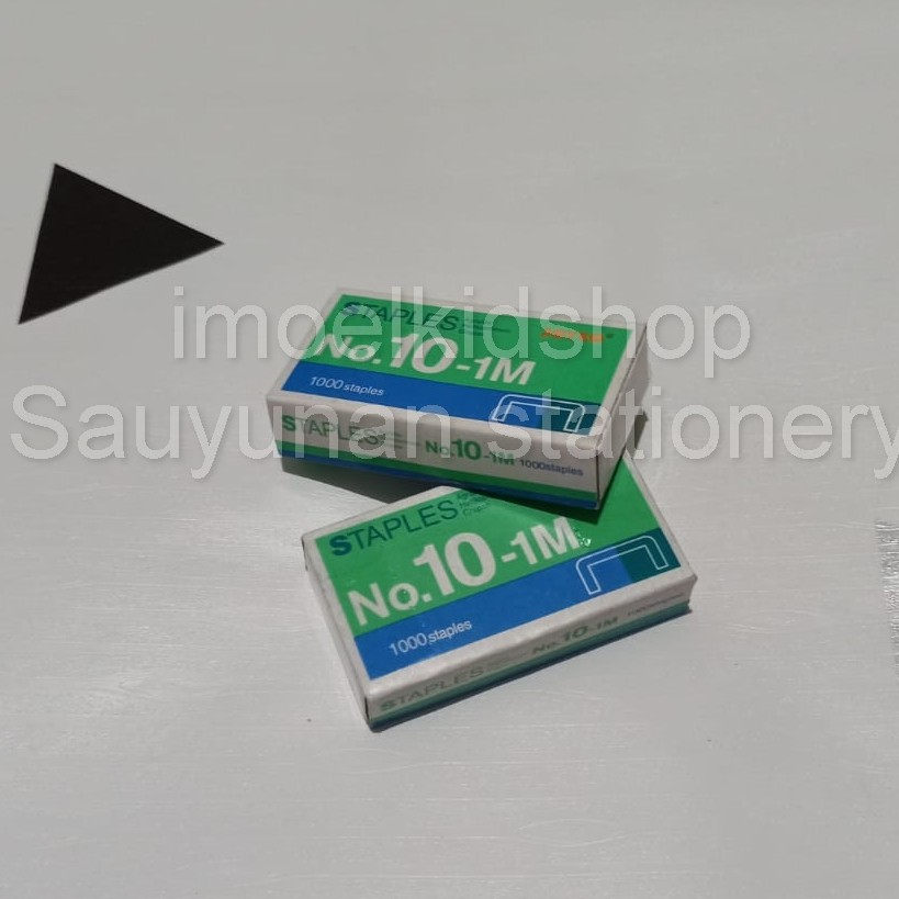

Staples isi Stapler hekter No.10-1M Joyko terjangkau (1 dus kecil, isi 1000 staples)