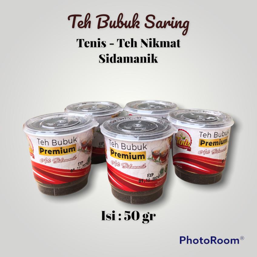 

TEH BUBUK CUP 50 GR TENIS Tea- TEH NIKMAT SIDAMANIK