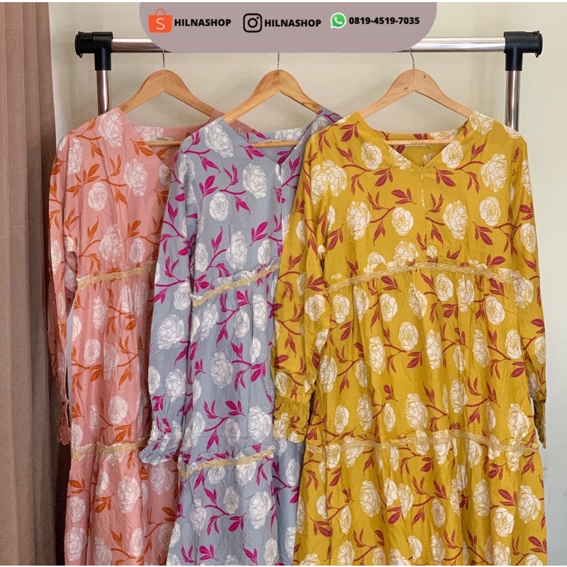 Daster Arab Teby - Zahra Flower 04