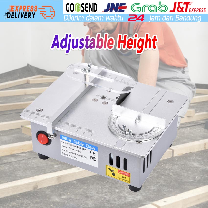 Table Saw Mini Portable / Meja Mesin Potong Besi Pipa Mini Serbaguna