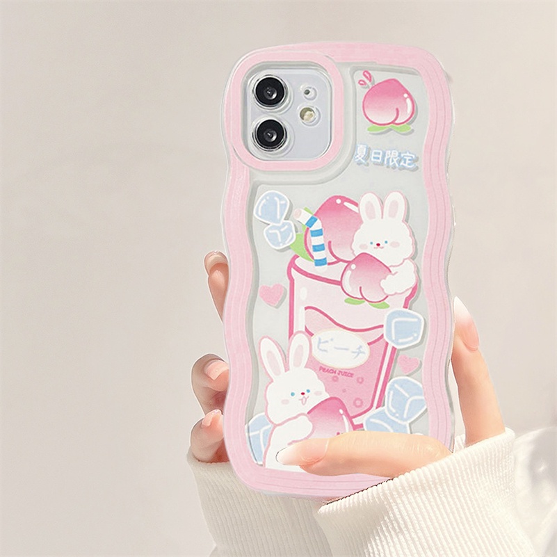 Soft Case Silikon Motif Kelinci Untuk Samsung A03s A03 A12 A13 A22 A32 A33 A53 A73 A23 A52s A52 A72 A71 A51 A21s A02 A50 A50s A30s A2022