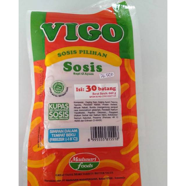 

Vigo sosis sapi