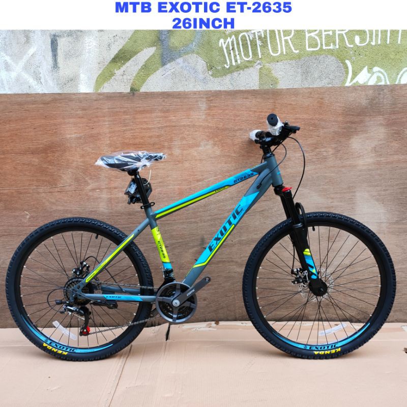 Sepeda Gunung Exotic ET-2635 26Inch Hi-ten Stell