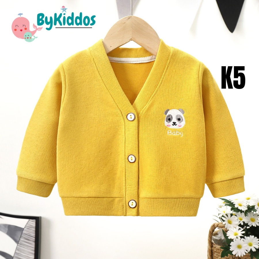 ByKiddos - Jaket Sweater Rajut Anak Import Anak Bayi Laki-laki 0-3 Tahun