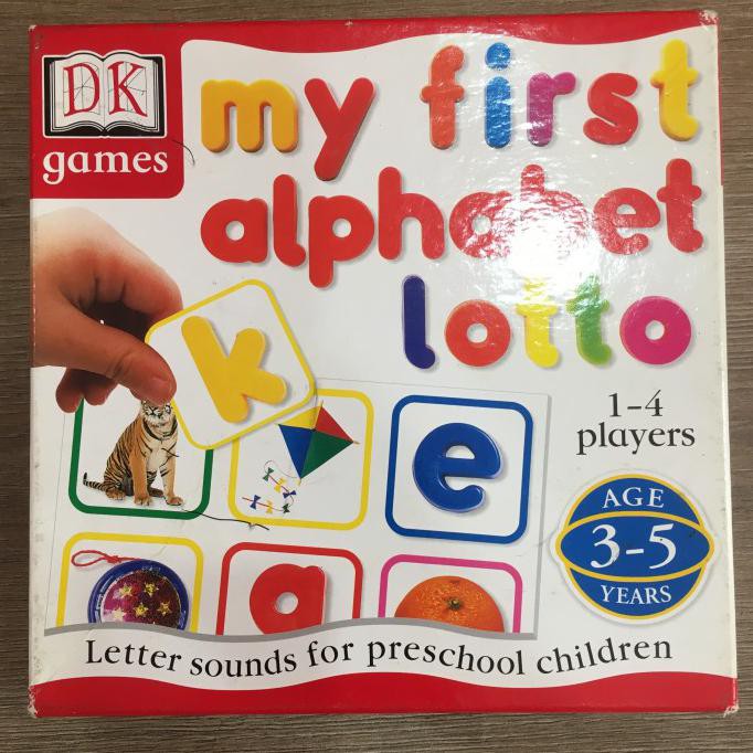 DK My First Alphabet Lotto Board Games