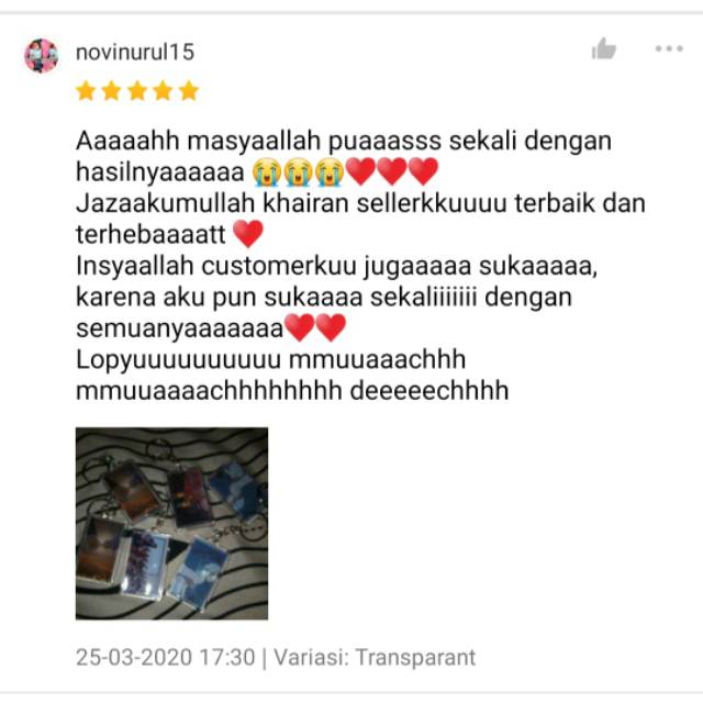 GANTUNGAN KUNCI AKRILIK CUSTOM SOUVENIR MURAH KADO UNIK