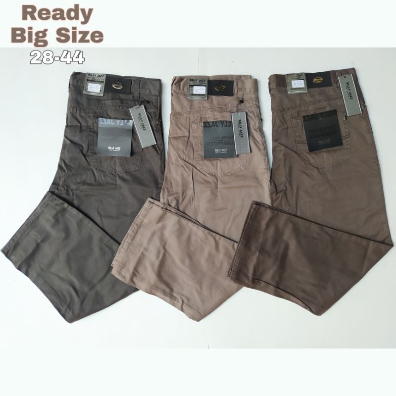 Celana Cardinal Original BILLY JAZZ Jumbo Big Size Bahan Kanvas Minyak Premium