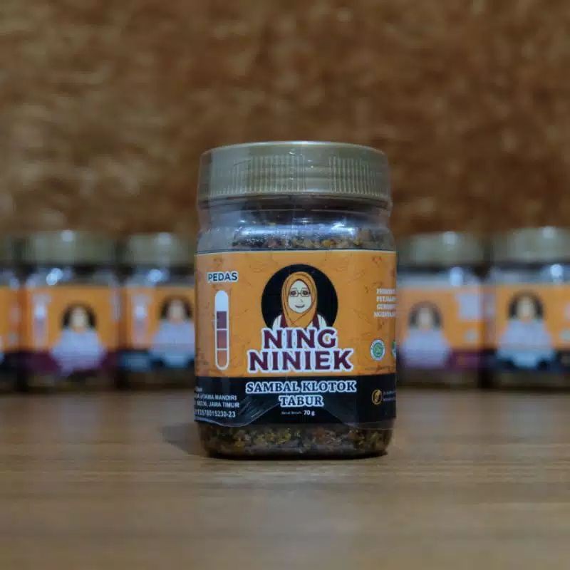 

Sambal Abon Ikan Ning Niniek Level Pedas