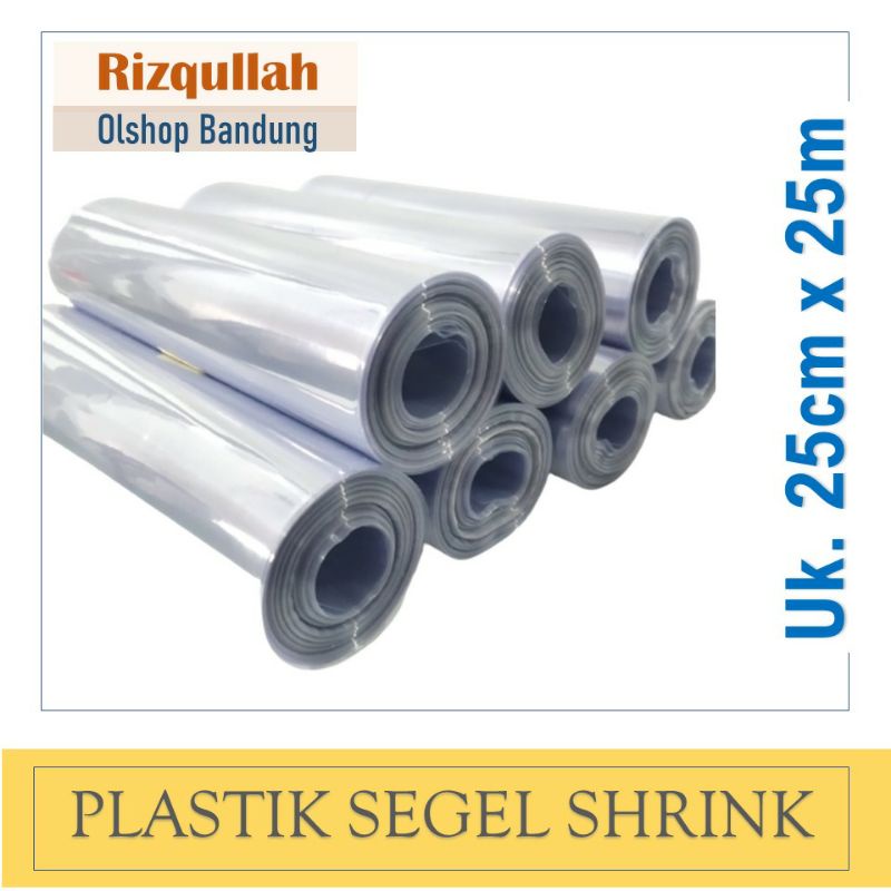 

Plastik Segel / Plastik Shrink PVC 25cm x 25m