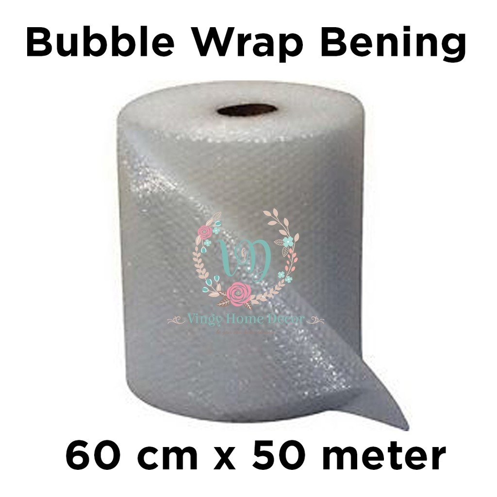 

Bubble Wrap Mulia Pack 60cm x 50 meter Bening - Plastik Pengaman Packing Gelembung Olshop