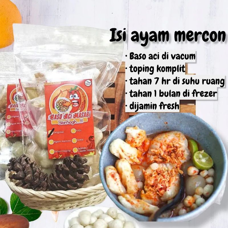 

BASO ACI AYAM MERCON MASABI BOCI