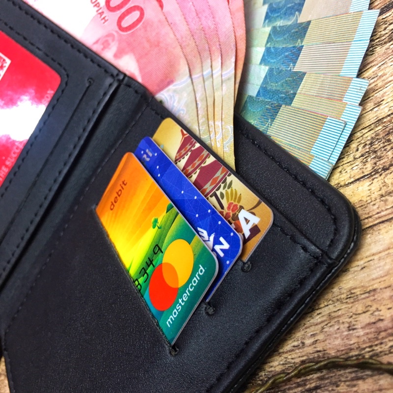 dompet wallet kulit impor norris lipat buku
