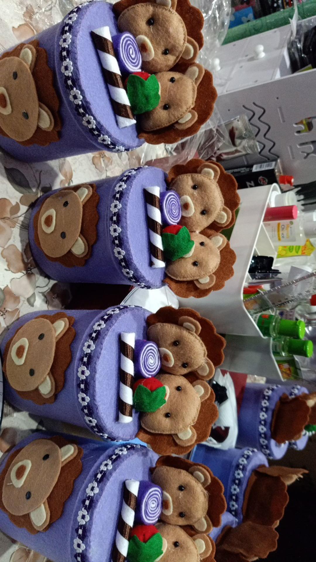 Set Toples Lebaran Hello Kitty Ungu/ Toples Lebaran Murah/ Toples Hias Termurah/ Toples Flanel