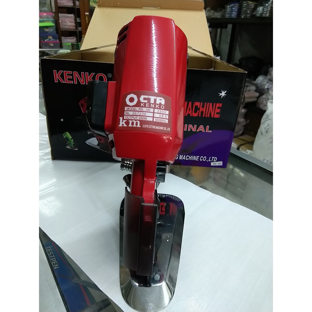 Mesin Potong Bahan Kain Portable KM OCTA RS-100/RS100 Merek kenko,Free Pisau Asli-ORIGINAL