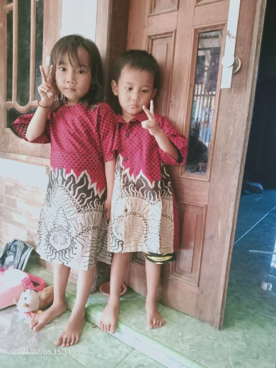 (couple Keluarga) Batik Couple Anak Set Kebaya Terkomplit & Termurah Di Shopee