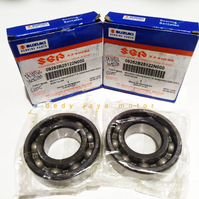 Bearing krug as satria 2tak kiri-kanan 6205/6205 original sgp 100%