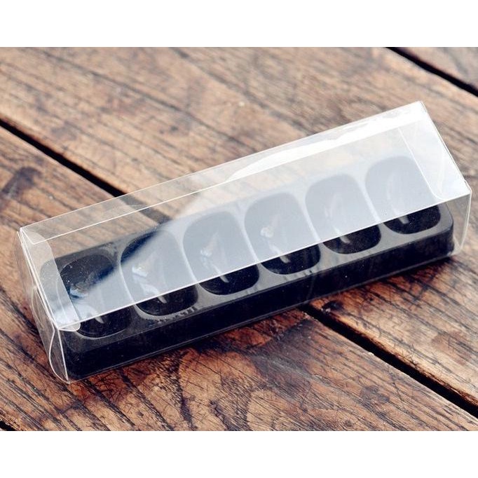 

Macaroon Box 6 Mika PVC 005057 Macaron Box kotak makaron dus bakernbar99