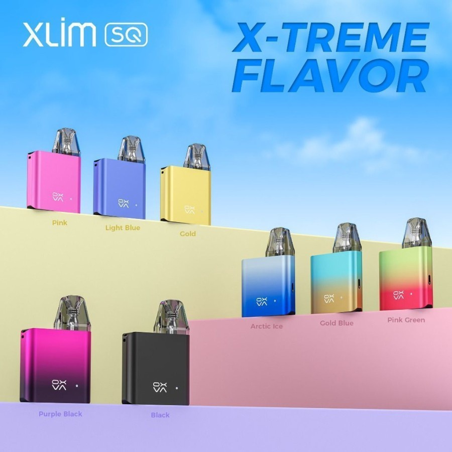 OXVA XLIM SQ POD KIT DEVICE 900MAH X-TREME FLAVOUR AUTHENTIC OXVA TECH