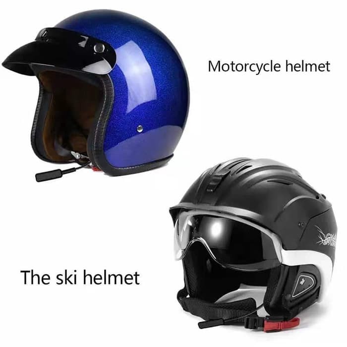 Handsfree Bluetooth Helm Wireless MH01 helmet by headset