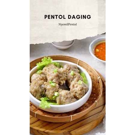 

NYEMIL PENTOL FROZEN/ PENTOL FROZEN/ PENTOL DAGING/ PENTOL TAHU/ PENTOL PEDAS/ BAKSO FROZEN
