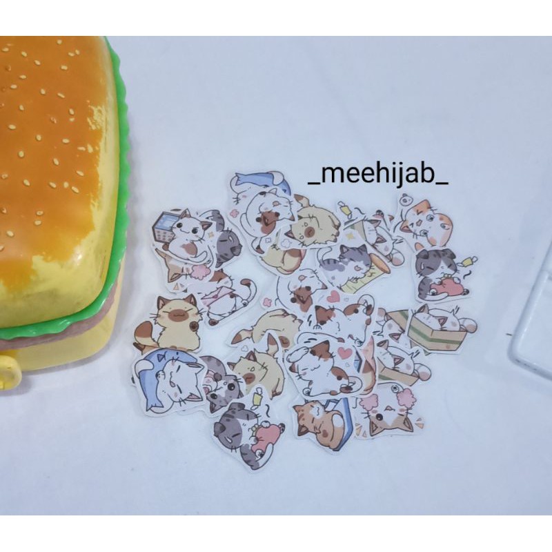 STIKER STICKER KAWAII LUCU AESTHETIC ESTETIK KARTUN