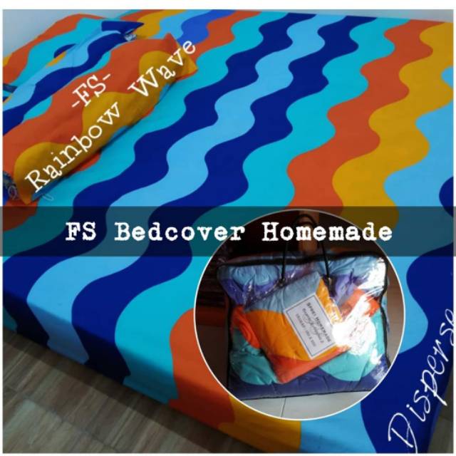 Bedcover premium set homemade grosir uk 180 anak dewasa