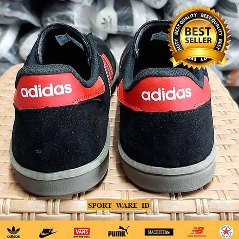 KIRIM HARI INI Sepatu Adidas Handball Spezial Black Red-Sepatu Pria-Madein Vietnam-Hitam Merah (ART.