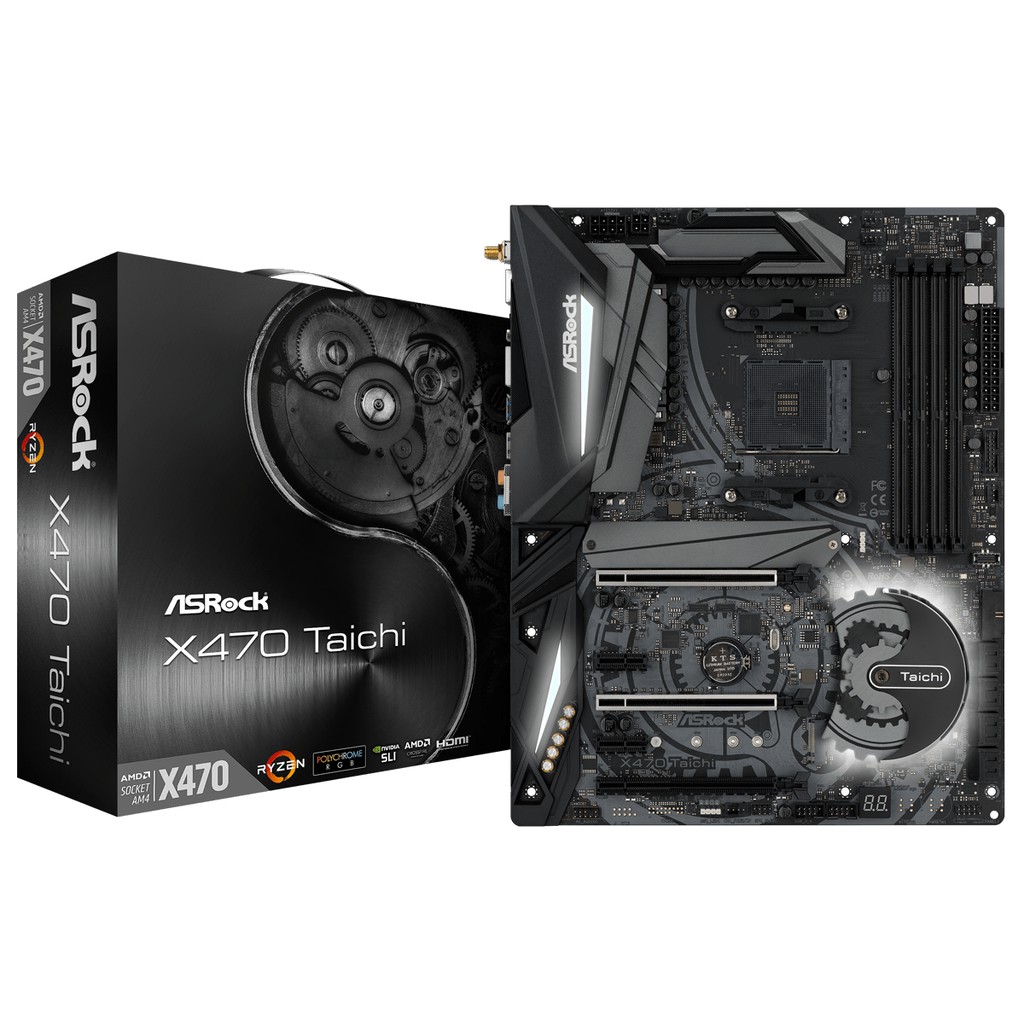 MOTHERBOARD AMD ASROCK X470 TAICHI - AM4 DDR4 ATX