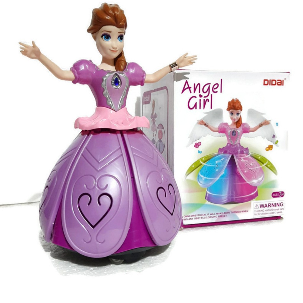 Mainan Anak Perempuan Boneka Frozen Angel Girl Bersayap