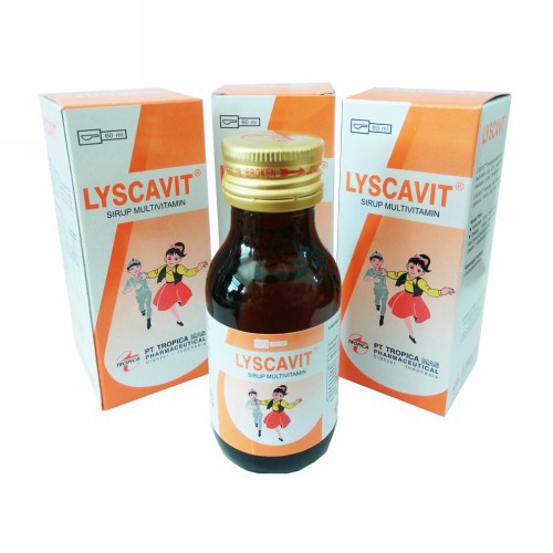 lyscavit syrup / multivitamin