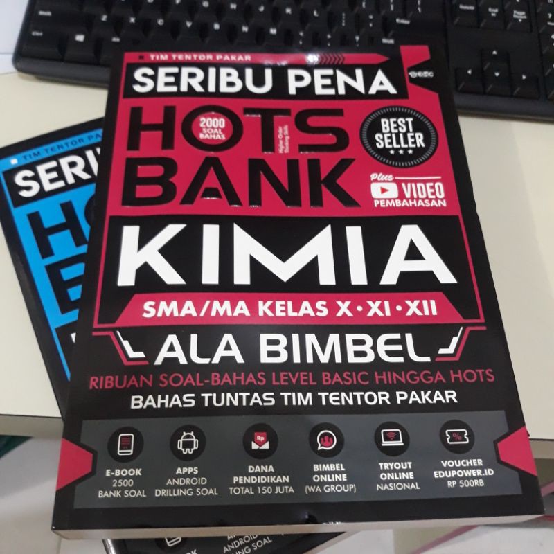 PAKET SOAL SMA ALA BIMBEL /  SERIBU PENA HOTS BANK MATEMATIKA,KIMIA,FISIKA,BIOLOGI SMA/MA-3