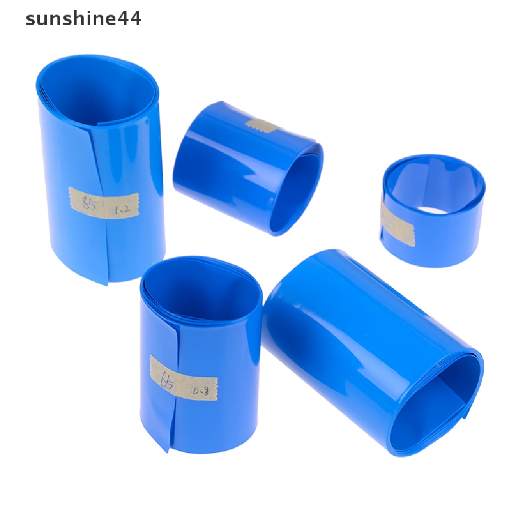 Sunshine Plastik Pembungkus Baterai Li-Ion 18650 Bahan Pvc